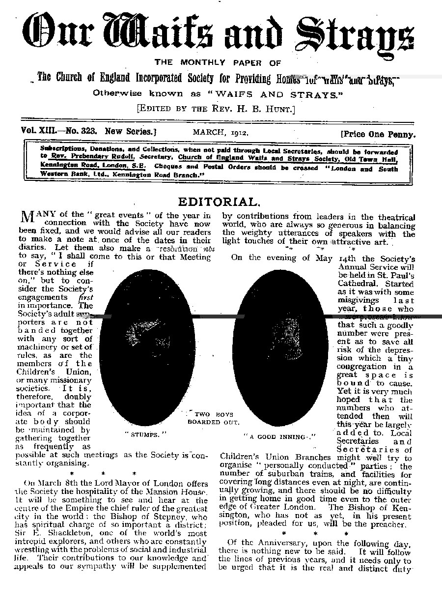 Our Waifs and Strays March 1912 - page 53