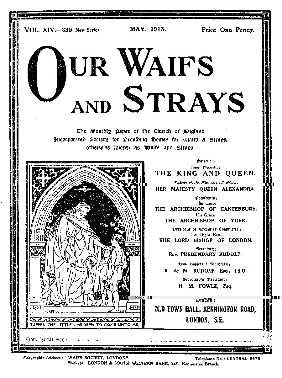Our Waifs and Strays May 1913 - page 114