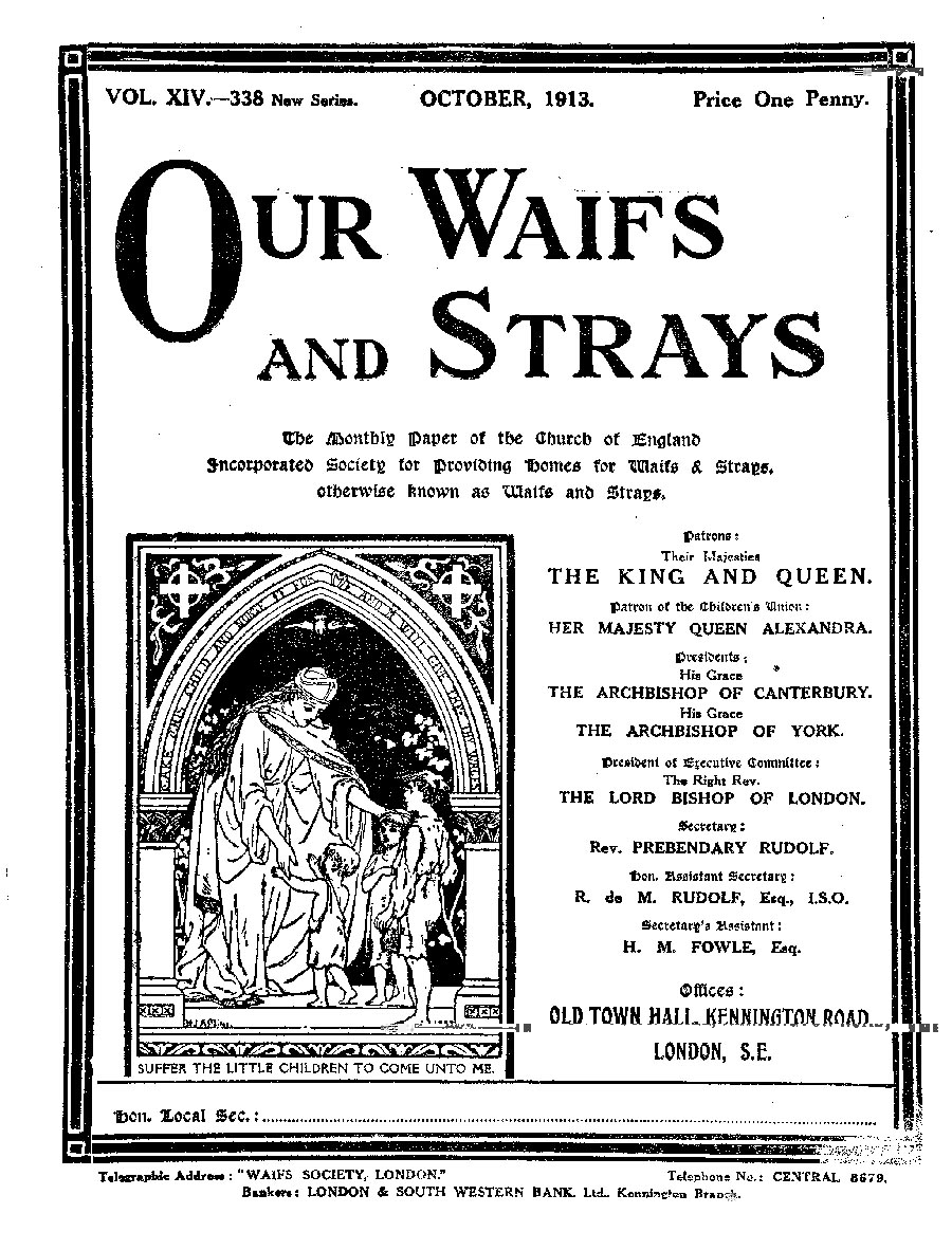 Our Waifs and Strays October 1913 - page 202