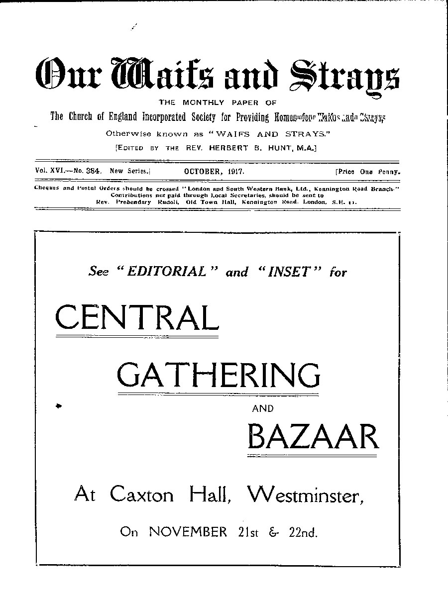 Our Waifs and Strays October 1917 - page 131