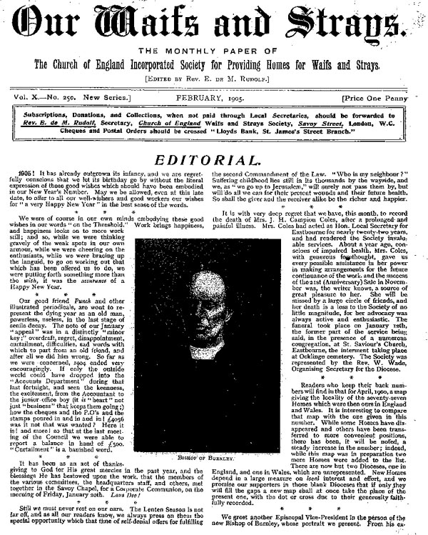 Our Waifs and Strays February 1905 - page 18