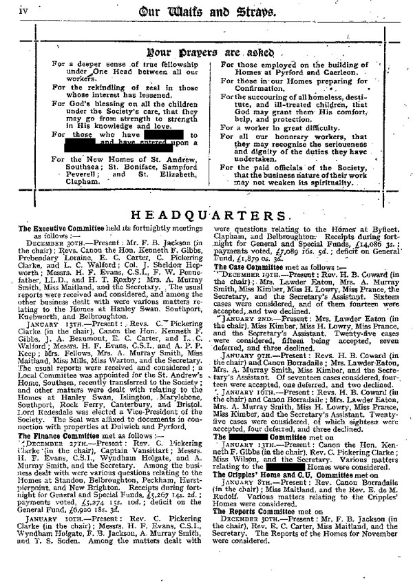 Our Waifs and Strays February 1908 - page 26