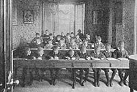 School room at St Lukes, Sussex