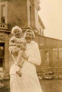 Babies and toddlers were looked after by nurses as well as their matron.