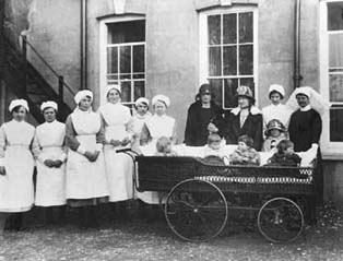 The Brighton Home began to house younger children around this time, and these nurses and toddlers would have all been new to the Home.