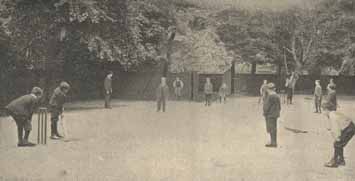 Sports and games were encouraged in St Martin's Home to help the poorly children return to full strength. The boys all had their own locker, which were 'all crammed with games of toys of many kinds.'