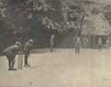 A game of cricket at St Martin's Home