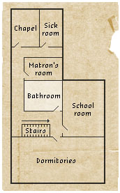 Ground floor plan of virtual children's home