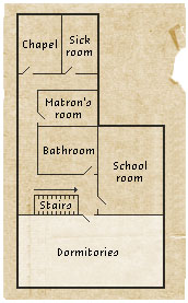 Ground floor plan of virtual children's home