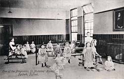 Playroom at St Nicholas Home.