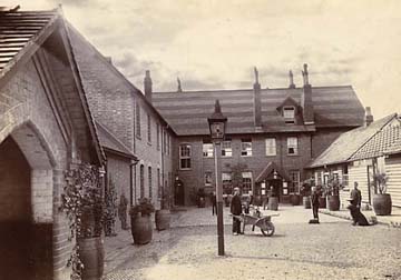 The Standon Home was run as a farm with the boys helping to cultivate the land and look after the livestock. The farmyard was always a centre of activity with boys going about their work. 